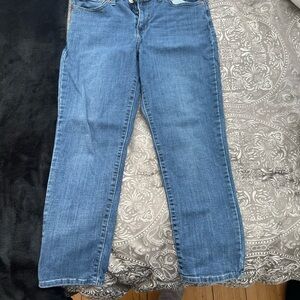 Levi's Blue Boyfriend Jeans Classic Style